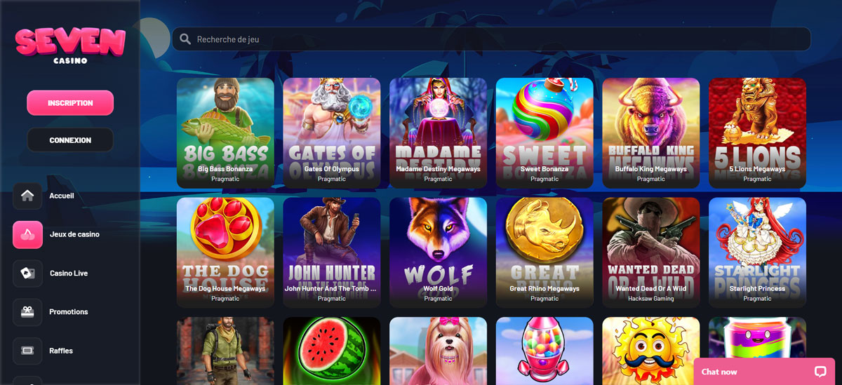 Seven Casino en ligne